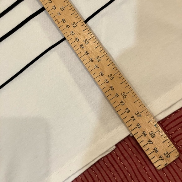 Dalia small women’s Black and White Striped Pencil Skirt - Picture 12 of 16